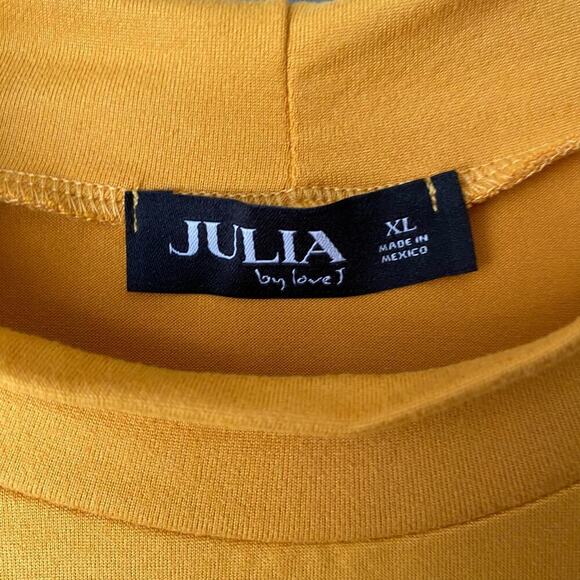 Julia‎ by Love J sz (S, M, L, XL,) gold crop top NWT - Picture 6 of 6